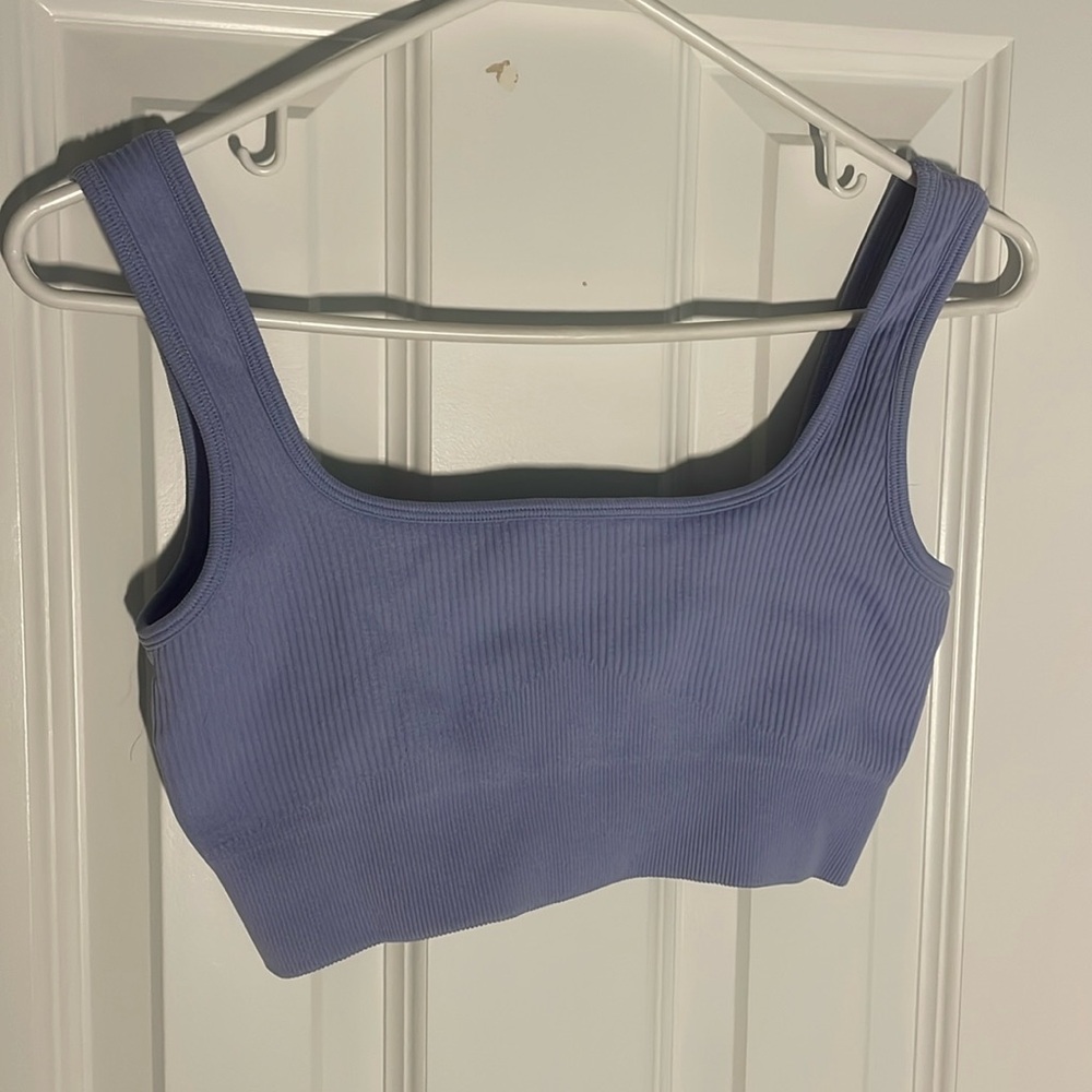 Cute Light Purple Workout Bra